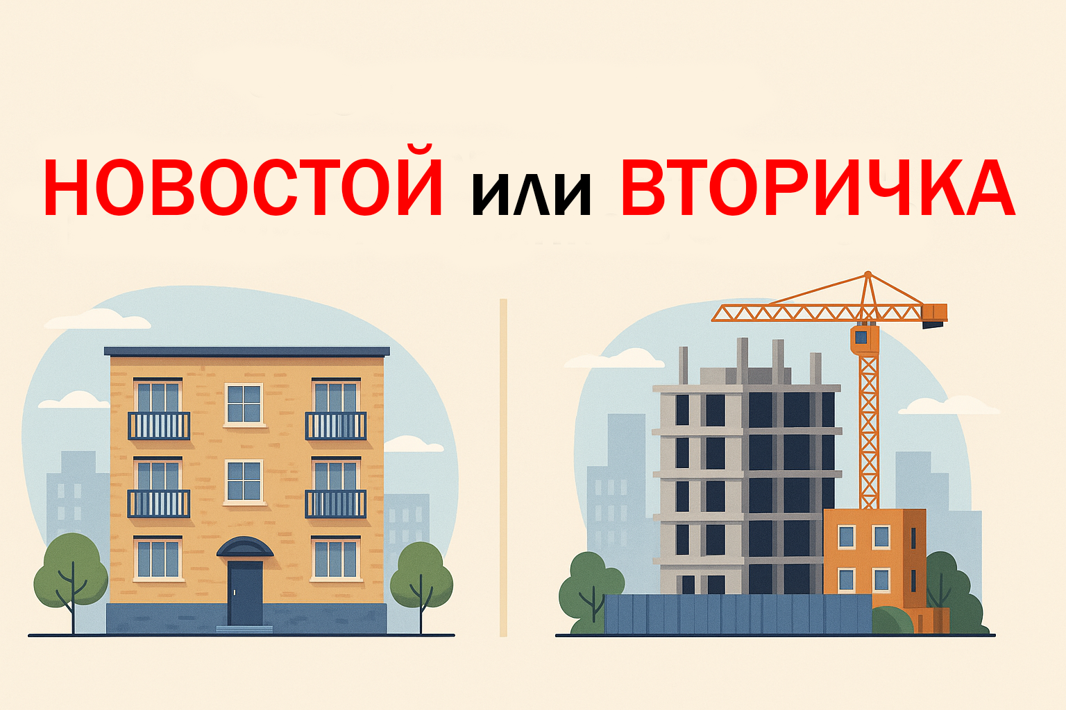Что выгоднее: квартира в новостройке или на вторичном рынке в Одессе?