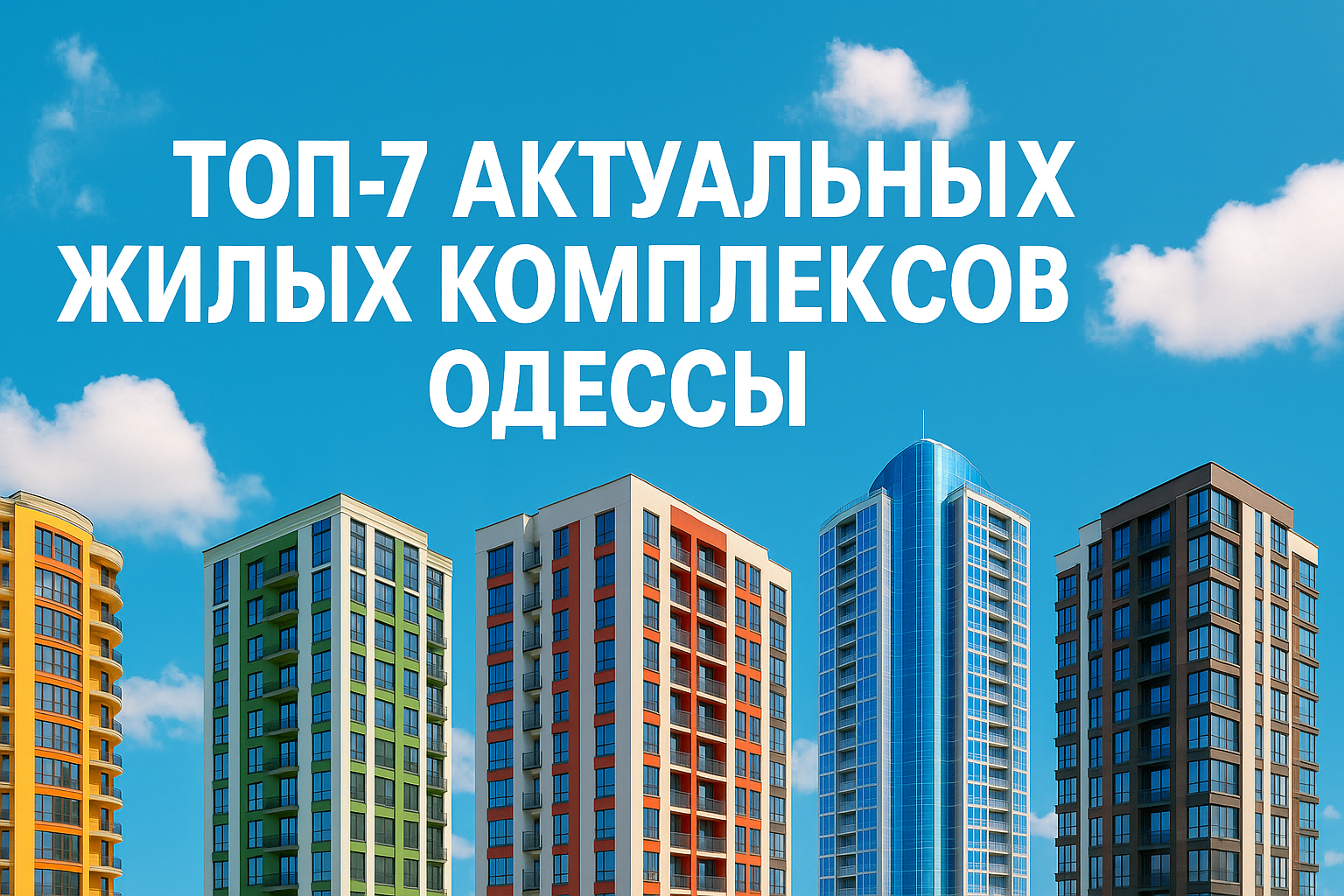 ТОП-7 актуальных новостроек Одессы 2025 — наш честный обзор